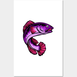 Snakehead fish Posters and Art